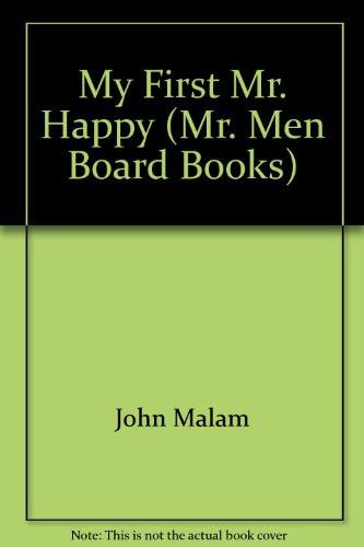 Stock image for My First Mr. Happy (Mr. Men Board Books) for sale by Goldstone Books