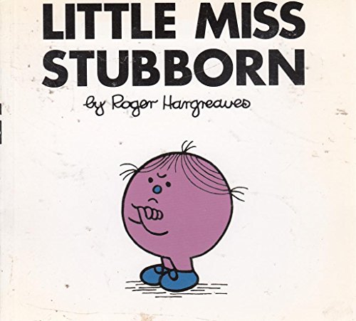 Imagen de archivo de Little Miss Stubborn (Little Miss Library) a la venta por AwesomeBooks
