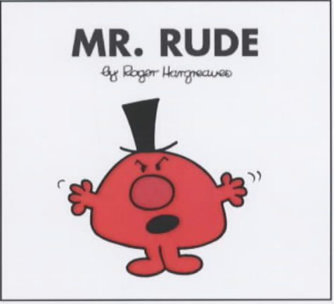 9780749858513: Mr. Rude (Mr. Men Library)