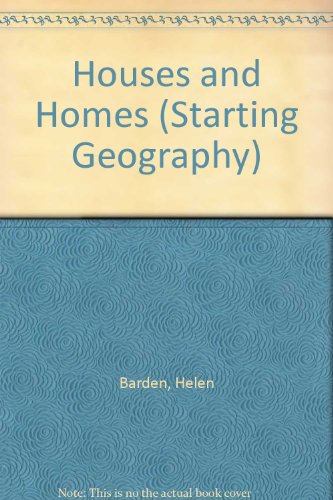 Beispielbild fr Pb Houses and Homes (Starting Geog.) (Starting Geography) zum Verkauf von Reuseabook