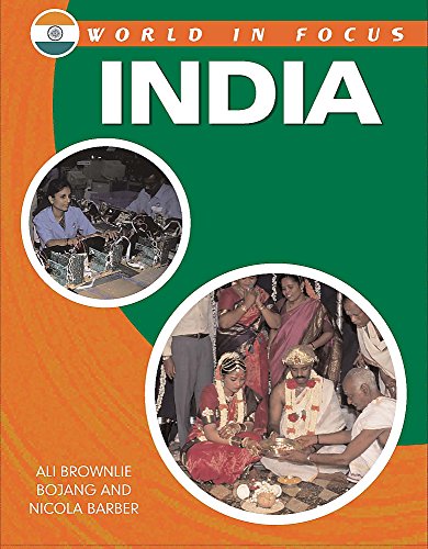 Imagen de archivo de India (World in Focus) a la venta por WorldofBooks