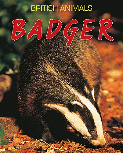 Stock image for British Animals: Badger for sale by WorldofBooks