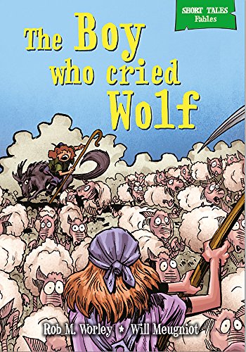 Immagine stock per Short Tales Fables: The Boy Who Cried Wolf