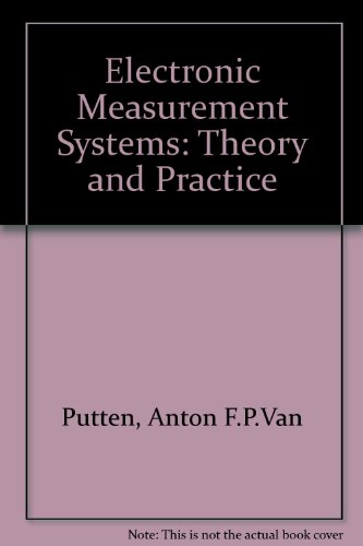 Imagen de archivo de Electronic Measurement Systems: Theory and Practice a la venta por Mispah books