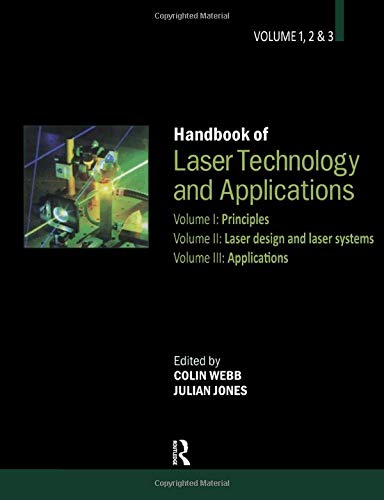 Beispielbild fr Handbook of Laser Technology and Applications (Three- Volume: Laser Components, Properties, and Basic Principles zum Verkauf von Buchpark