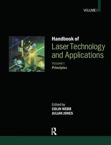 Beispielbild fr Handbook of Laser Technology and Applications, Volume 1 zum Verkauf von dsmbooks