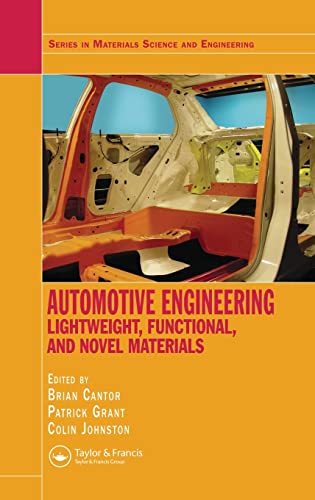 Stock image for AUTOMOTIVE ENGINEERING: LIGHTWEIGHT FUNCTIONAL AND NOVEL MATERIALS for sale by Universal Store