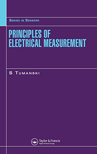 Stock image for Principles of Electrical Measurement for sale by Better World Books