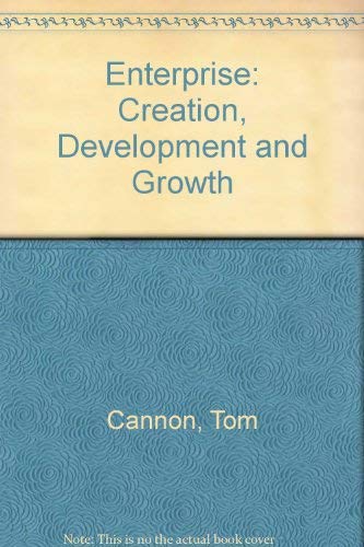 Stock image for Enterprise: Creation Development and Growth for sale by Irish Booksellers
