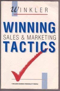 Stock image for Winning Sales and Marketing Tactics for sale by Better World Books