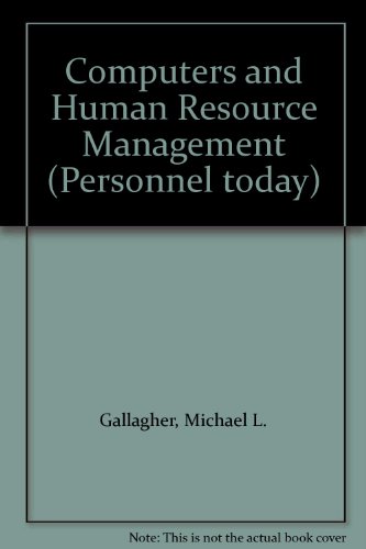 Stock image for Computers and Human Resource Management (Second Edition) for sale by Anybook.com