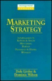 Imagen de archivo de Marketing Strategy (Management Reader) a la venta por AwesomeBooks
