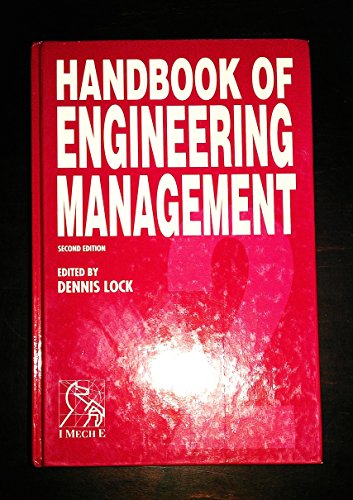 Imagen de archivo de Handbook of Engineering Management a la venta por Better World Books