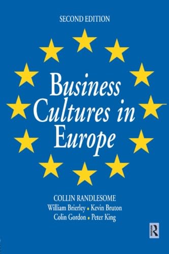 Imagen de archivo de Business Cultures in Europe a la venta por Better World Books