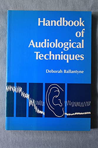 Stock image for Handbook of Audiological Techniques for sale by Bahamut Media