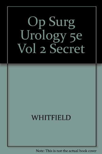 9780750612173: Op Surg Urology 5e Vol 2 Secret