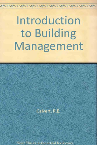 9780750612654: Introduction to Building Management