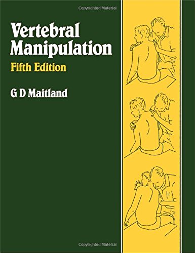 Stock image for Vertebral Manipulation for sale by GF Books, Inc.