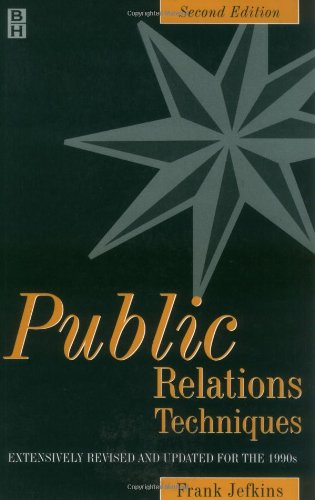 Imagen de archivo de Public Relations Techniques a la venta por WorldofBooks