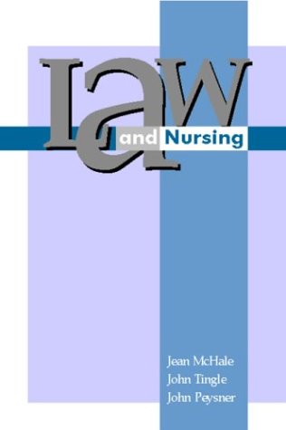 Imagen de archivo de Law and Nursing a la venta por Better World Books Ltd