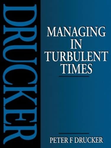 Stock image for Managing in Turbulent Times for sale by WorldofBooks