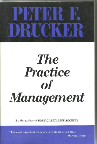 Imagen de archivo de The Practice of Management a la venta por Reuseabook