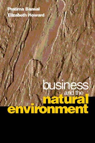 Imagen de archivo de Business & the Natural Environment a la venta por Phatpocket Limited