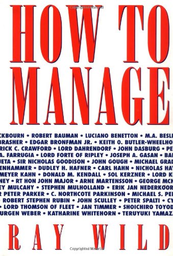 9780750623155: How to Manage