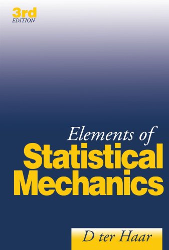 Beispielbild fr Elements of Statistical Mechanics zum Verkauf von Anybook.com
