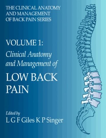 Stock image for Clinical Anatomy and Management of Low Back Pain for sale by Better World Books Ltd