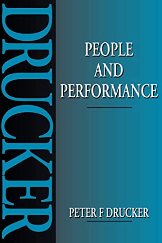 People And Performance (9780750625029) by Drucker, Peter