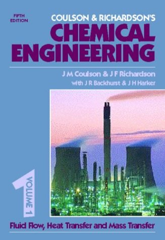 Stock image for Coulson and Richardsons Chemical Engineering: Fluid Flow, Heat Transfer and Mass Transfer v. 1 (Chemical Engineering Vol. 1) for sale by Reuseabook