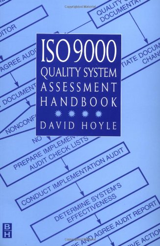 Beispielbild fr ISO 9000 Quality System Assessment Handbook zum Verkauf von -OnTimeBooks-