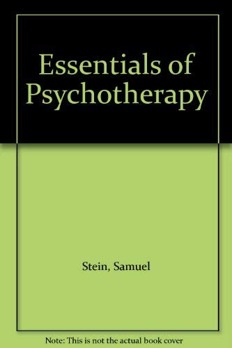 9780750626552: Essentials of Psychotherapy