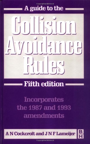 9780750626903: Guide to the Collision Avoidance Rules, Fifth Edition