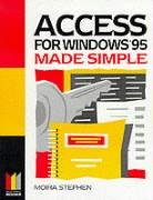 Beispielbild fr Access for Windows 95 Made Simple (Made Simple Series) zum Verkauf von AwesomeBooks