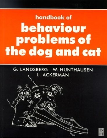 Stock image for Handbook of Behavioural Problems of the Dog and Cat for sale by Friends of  Pima County Public Library