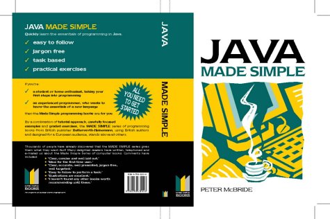 Stock image for Java Programming Made Simple (Made Simple Programming) for sale by GF Books, Inc.