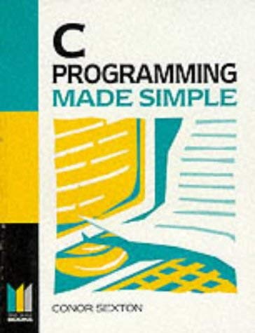 Imagen de archivo de C Programming Made Simple (Made Simple Computer S.) a la venta por WorldofBooks