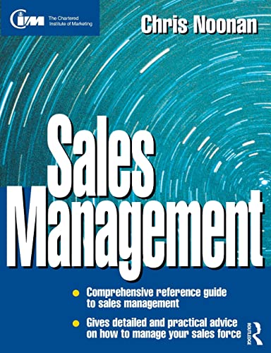 9780750633611: Sales Management (Marketing)