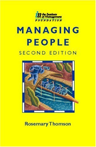Beispielbild fr Managing People (IM Certificate in Management S.) zum Verkauf von WorldofBooks