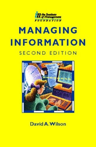 9780750633895: Managing Information (IM Certificate in Management S.)