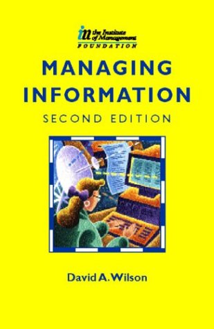 Imagen de archivo de Managing Information a la venta por Better World Books