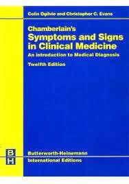 Imagen de archivo de Chamberlain's Symptoms and Signs in Clinical Medicine: An Introduction to Medical Diagnosis a la venta por HPB-Red