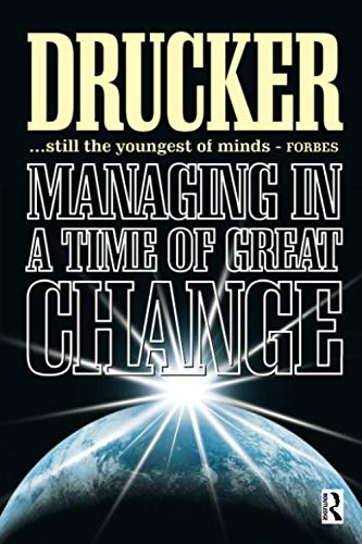 Imagen de archivo de Managing in A Time of Great Change a la venta por AwesomeBooks