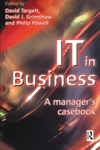 Beispielbild fr IT in Business, A Manager's Casebook zum Verkauf von WorldofBooks