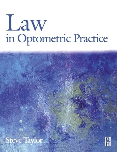 Stock image for Law in Optometric Practice, 1e for sale by WorldofBooks