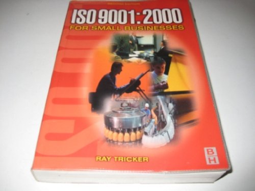 Imagen de archivo de ISO 9001 : 2000 for Small Businesses a la venta por Better World Books: West
