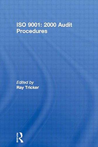 Imagen de archivo de ISO 9001:2000 Audit Procedures a la venta por GF Books, Inc.