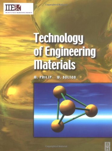 Beispielbild fr Technology of Engineering Materials (IIE Core Textbooks Series) zum Verkauf von Chiron Media